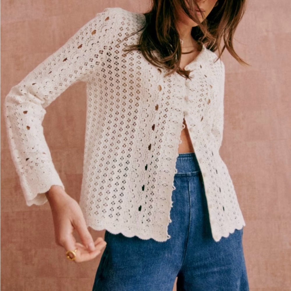 Sezane NOELIA CARDIGAN - NWT - Size XXS